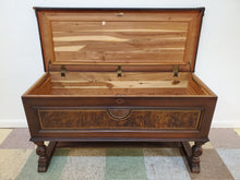 Load image into Gallery viewer, Antique Cedar Lined Blanket Chest By Ed Roos Company