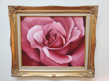Load image into Gallery viewer, Framed Oil On Canvas Rose Painting By G.D. Lloyd