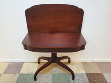 Load image into Gallery viewer, Vintage Mahogany Game Table