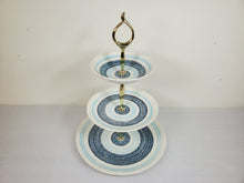 Load image into Gallery viewer, Vintage Three Tier Tid Bit Serving Tray By Royal China Inc - NOS With Box