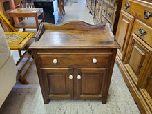 Load image into Gallery viewer, Vintage Pine Laundry Hamper