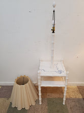 Load image into Gallery viewer, Mid Century Modern Faux Bamboo Table Floor Lamp