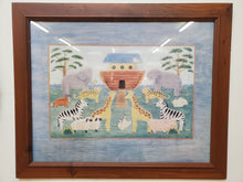 Load image into Gallery viewer, Vintage Noah's Ark Framed Print