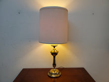 Load image into Gallery viewer, Vintage Brass Table Lamp With Shade - 3 Way Switch