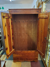 Load image into Gallery viewer, Vintage Cedar Wardrobe Closet