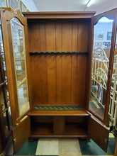 Load image into Gallery viewer, Vintage Gun Cabinet With Key - Hold 10 Long - Lower Lockable Cabinet
