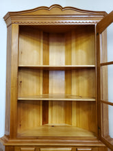Load image into Gallery viewer, Large Corner Cupboard - 9 Panes - 2 Piece - Hand Crafted