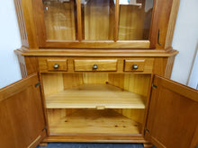Load image into Gallery viewer, Large Corner Cupboard - 9 Panes - 2 Piece - Hand Crafted