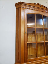 Load image into Gallery viewer, Large Corner Cupboard - 9 Panes - 2 Piece - Hand Crafted