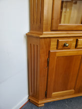 Load image into Gallery viewer, Large Corner Cupboard - 9 Panes - 2 Piece - Hand Crafted