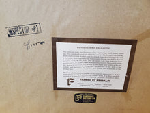 Load image into Gallery viewer, A Stony Brook Print In Frame - Painted By Geo H McCord Etched By Drescher