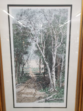 Load image into Gallery viewer, The Farm Road By HH - Hamilton Hamilton Print In Frame