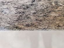 Load image into Gallery viewer, The Farm Road By HH - Hamilton Hamilton Print In Frame