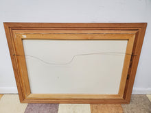 Load image into Gallery viewer, Vintage Framed Oil Painting On Canvas - Lighthouse Seascape