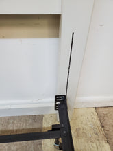 Load image into Gallery viewer, Vintage White Single Size Bed - Headboard With Metal Frame