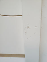 Load image into Gallery viewer, Vintage White Single Size Bed - Headboard With Metal Frame