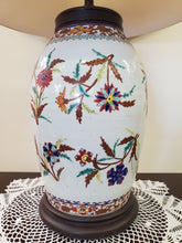 Load image into Gallery viewer, Vintage Hand Painted Chinese Table Lamp
