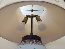 Load image into Gallery viewer, Vintage Hand Painted Chinese Table Lamp