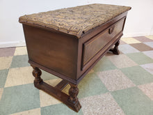 Load image into Gallery viewer, Antique Cedar Lined Blanket Chest By Ed Roos Company