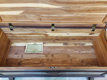 Load image into Gallery viewer, Antique Cedar Lined Blanket Chest By Ed Roos Company