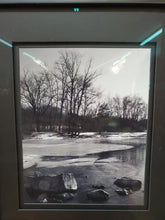 Load image into Gallery viewer, Framed Photograph - Blue Marsh Winter - Cert Of Auth Maggi Brown