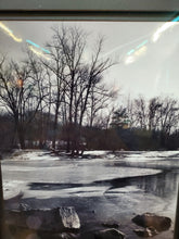 Load image into Gallery viewer, Framed Photograph - Blue Marsh Winter - Cert Of Auth Maggi Brown