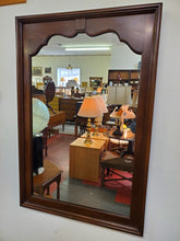 Load image into Gallery viewer, Vintage Solid Cherry Wall Mirror