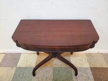 Load image into Gallery viewer, Vintage Mahogany Game Table