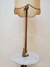 Load image into Gallery viewer, Vintage Cherub Marble Top Floor Lamp