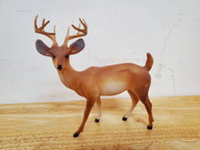 Load image into Gallery viewer, Vintage 4 Piece Molded Plastic Deer Figurines