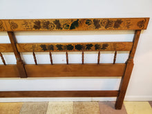 Load image into Gallery viewer, Vintage Hitchcock King Size Maple Headboard