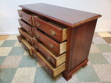 Load image into Gallery viewer, Vintage Solid Cherry Double Dresser - 8 Drawers