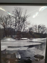 Load image into Gallery viewer, Framed Photograph - Blue Marsh Winter - Cert Of Auth Maggi Brown