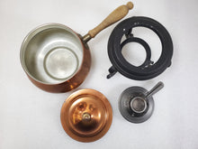 Load image into Gallery viewer, Vintage Fondue Pot With Burner and Stand