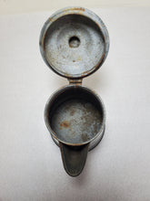 Load image into Gallery viewer, Vintage Gray Enamelware Tea Pot