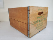 Load image into Gallery viewer, Vintage Lehigh Valley Dairy - Dairy Box Bottle Crate Allentown PA