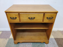 Load image into Gallery viewer, Vintage Salem Maple Bachelor Chest Console Table With Drawer and Shelf