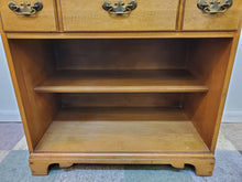 Load image into Gallery viewer, Vintage Salem Maple Bachelor Chest Console Table With Drawer and Shelf