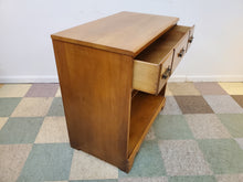 Load image into Gallery viewer, Vintage Salem Maple Bachelor Chest Console Table With Drawer and Shelf