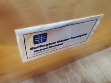 Load image into Gallery viewer, Vintage Pine Triple Dresser With Hutch Top Mirror By Burlington House Furniture