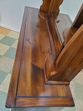 Load image into Gallery viewer, Vintage Pine Triple Dresser With Hutch Top Mirror By Burlington House Furniture