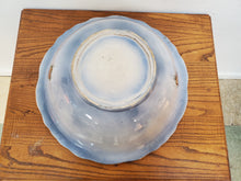 Load image into Gallery viewer, Vintage Wash Bowl and Pitcher Set - Blue Floral Chamber Set