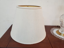 Load image into Gallery viewer, Vintage Crystal Cut Glass Table Lamp - 3 Way Switch