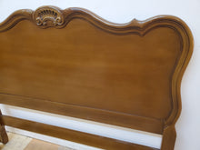 Load image into Gallery viewer, Vintage French Provincial Queen Size Bed - Headboard - Metal Frame