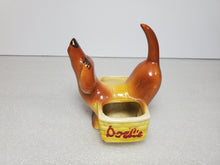 Load image into Gallery viewer, Set Of 3 1950's Ceramic Dachshund Dresser Caddies