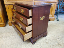 Load image into Gallery viewer, Vintage Solid Cherry 4 Drawer Nightstand - End Table