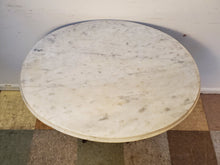 Load image into Gallery viewer, Victorian Marble Top Parlor Table - Oval