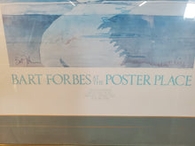 Load image into Gallery viewer, Bart Forbes White Swan Landing On A Glassy Lake - Poster In Frame