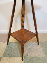 Load image into Gallery viewer, Antique Oak Parlor Table - Lamp Table