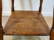 Load image into Gallery viewer, Antique Oak Parlor Table - Lamp Table